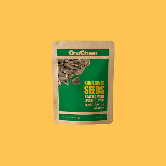 ChaCheer Roasted Sunflower Seeds - Coconut Flavour 130g
