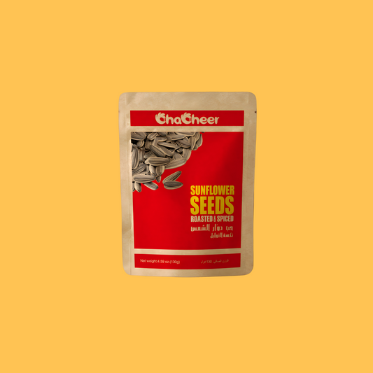 ChaCheer Roasted Sunflower Seeds - Spiced Flavour 130g